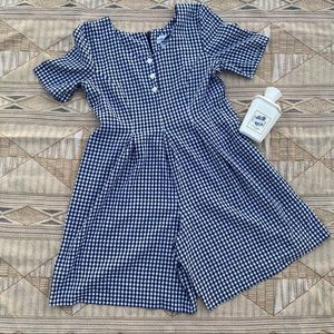 Vintage wide leg romper